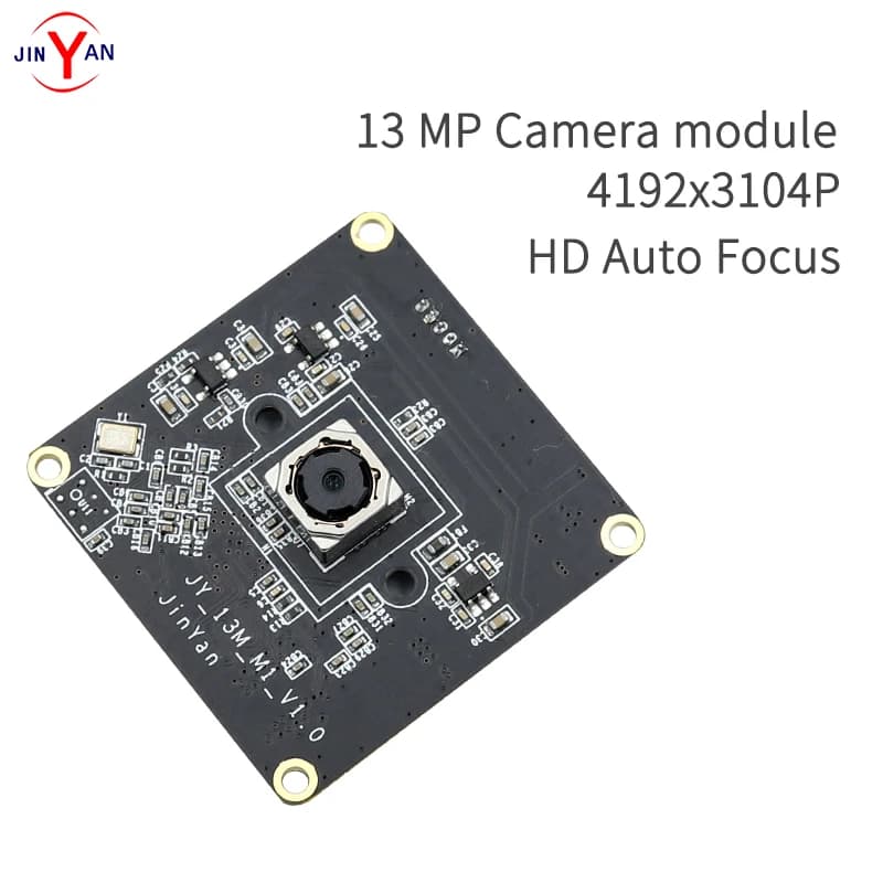 Module de caméra Web USB pour Linux, Windows, Mac, Android, Autofocus, UVC, MJPEG, YUYV, 13MP, Sony 