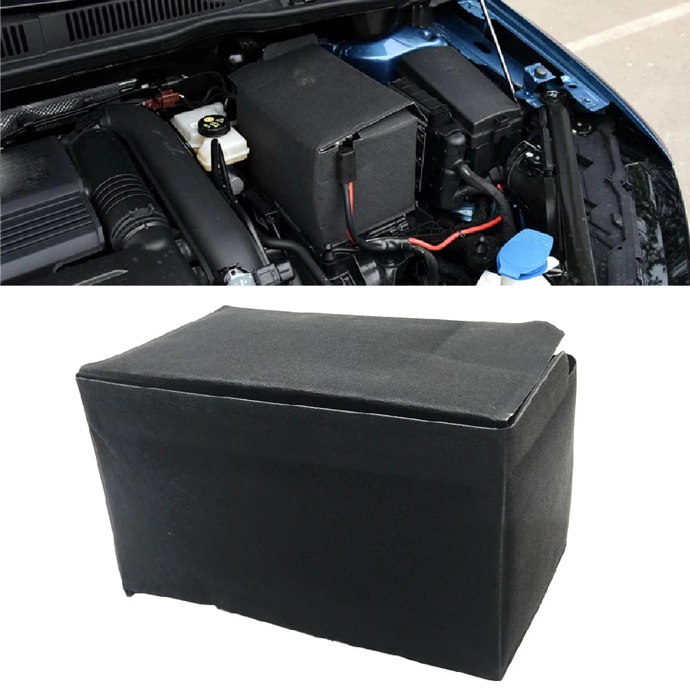 5Q 0915411 Support de plateau de boîte de batterie D, étui de protection adapté pour VW Golf Passat 