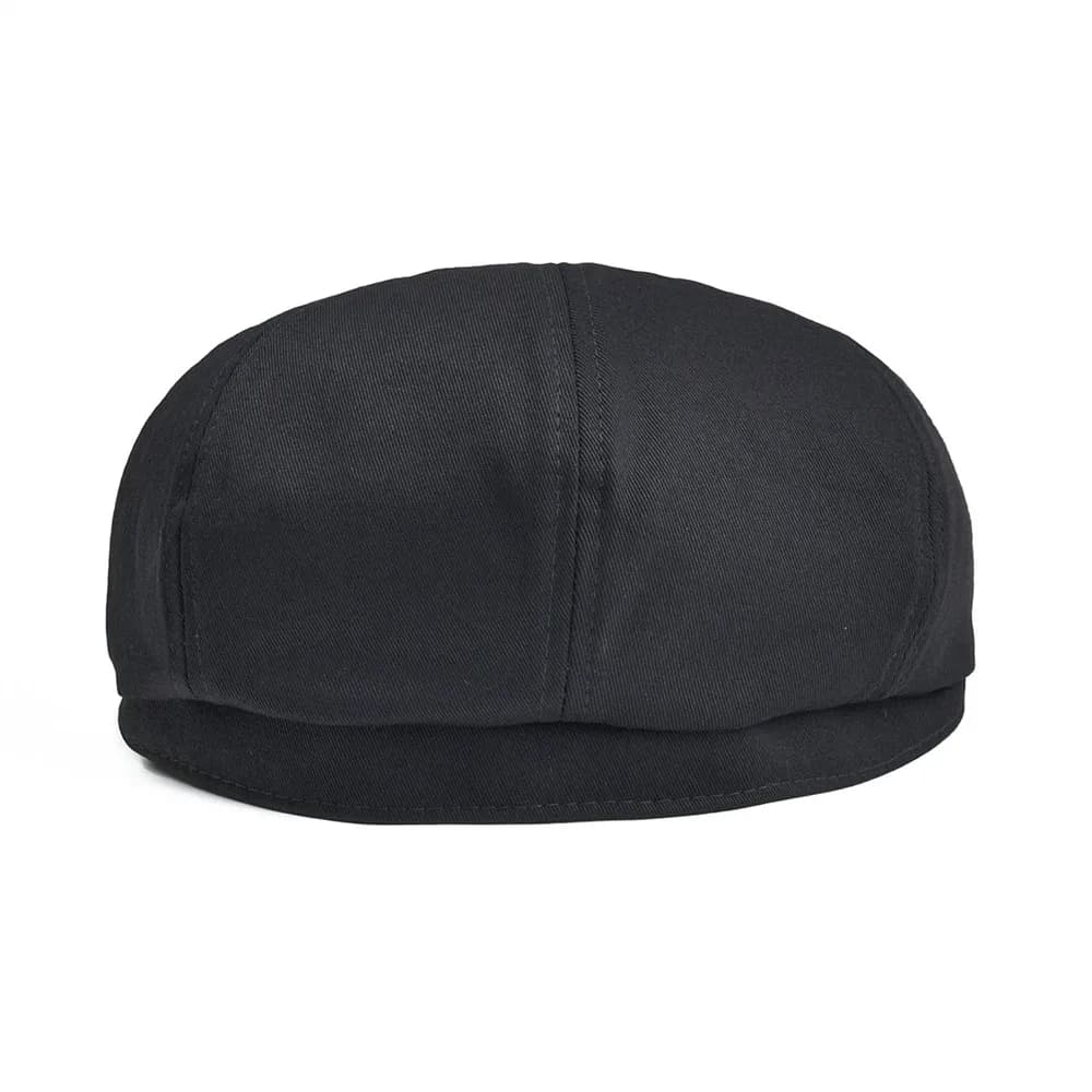 Casquette Gavroche BOTVELA en Coton Sergé pour Homme, Chapeau à Huit Panneaux pour Femme, Casquettes
