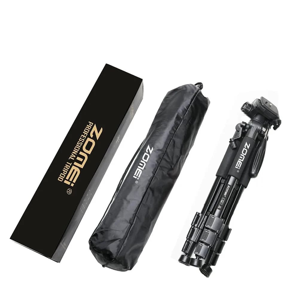 ZOMEI-Trépied de voyage portable professionnel Q111, trépied d'appareil photo en alliage d'aluminium