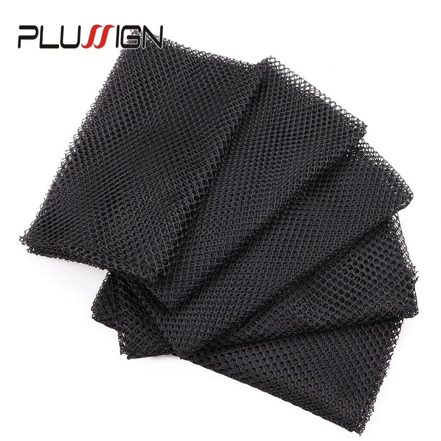 Plussign – filet en dentelle suisse, nouveau Style coupé et créer pour la fabrication de perruque en