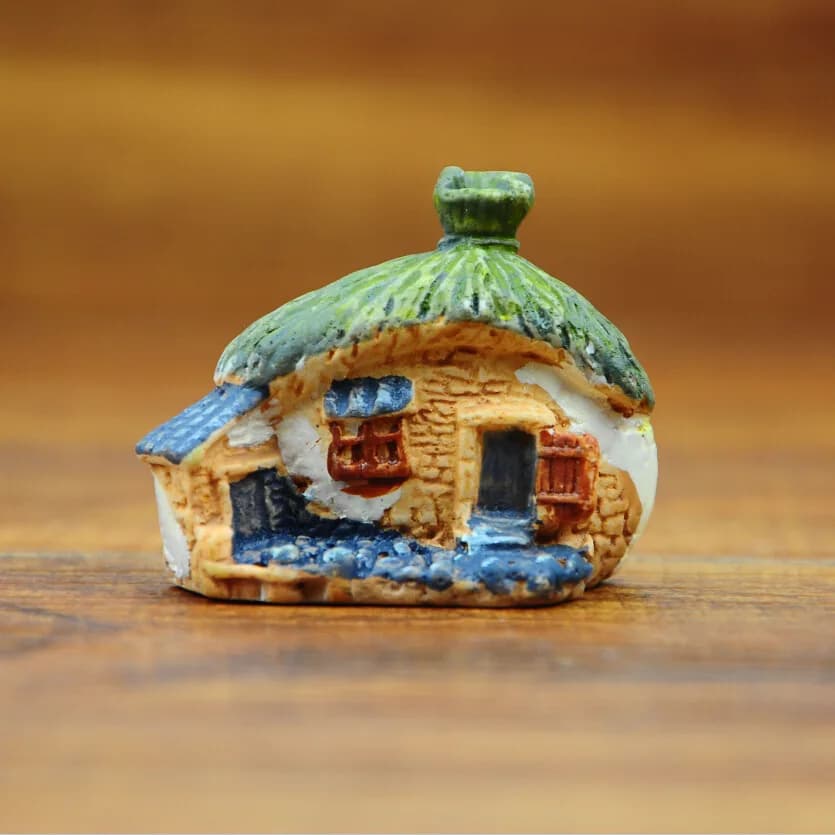 Mini-artisanat de décoration, maison de chalet Miniature, jardin féerique, Micro-aménagement paysage