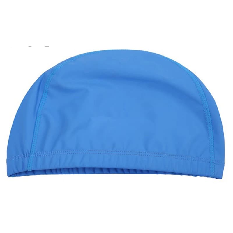 Bonnet de bain en tissu PU pour hommes et femmes, imperméable, pour piscine, Sport aquatique, protec