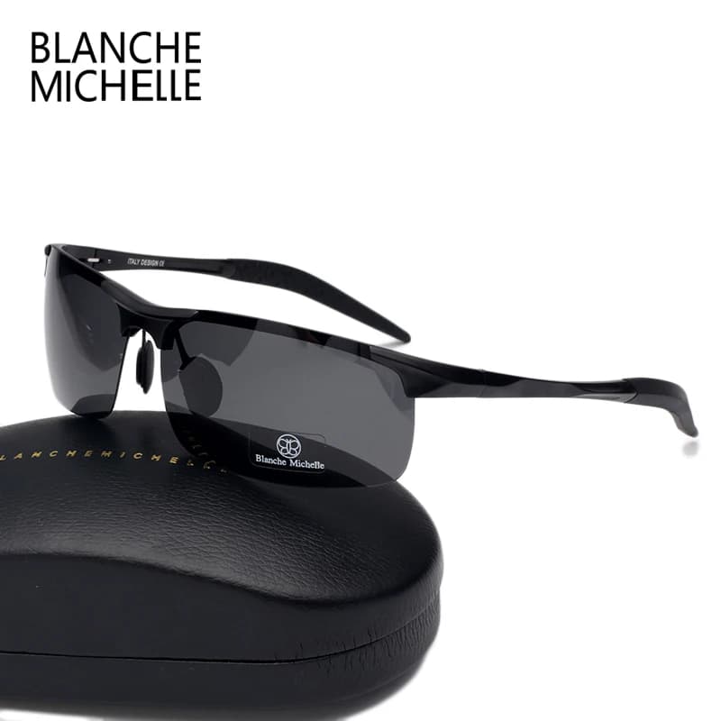 Lunettes de soleil de Sport en aluminium magnésium ultralégères de haute qualité polarisées pour hom