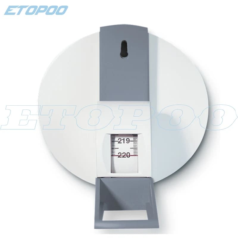 Stadiomètre de mesure de hauteur enroulable mural de 2.2M, 0-220cm, pour usage domestique et au bure