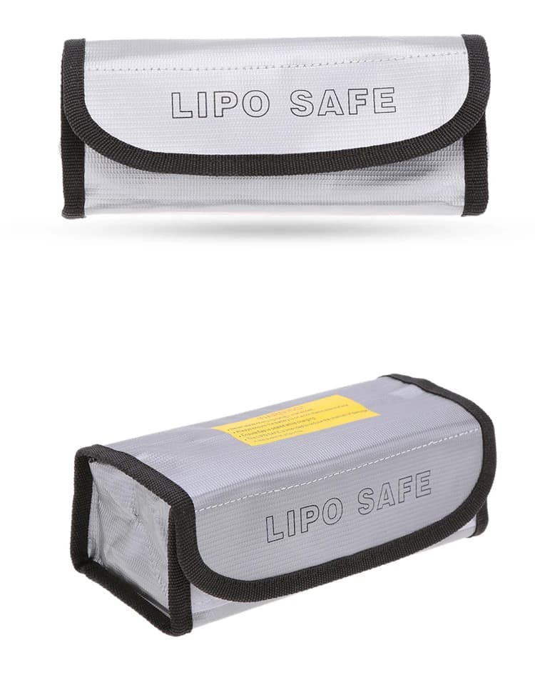 185x75x60mm carré RC LiPo sac de sécurité batterie sécurité ignifuge antidéflagrant garde batterie P