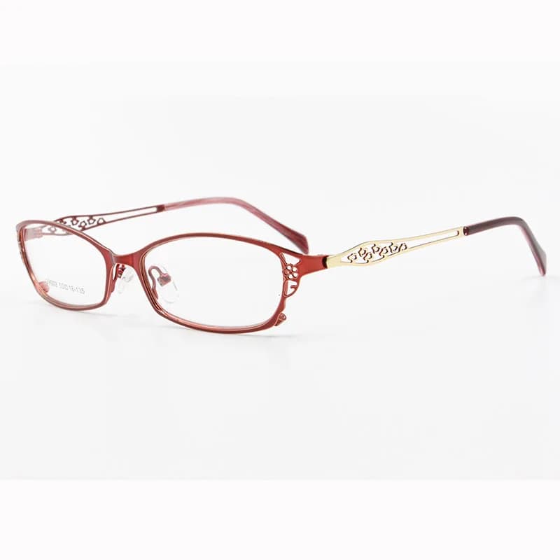 BCLEAR – lunettes de haute qualité pour femmes, monture en alliage métallique, demi-monture, S99002