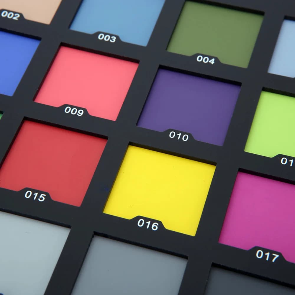 Andoer Professional 24 Test de carte de palette de vérificateur de couleurs pour une correction numé