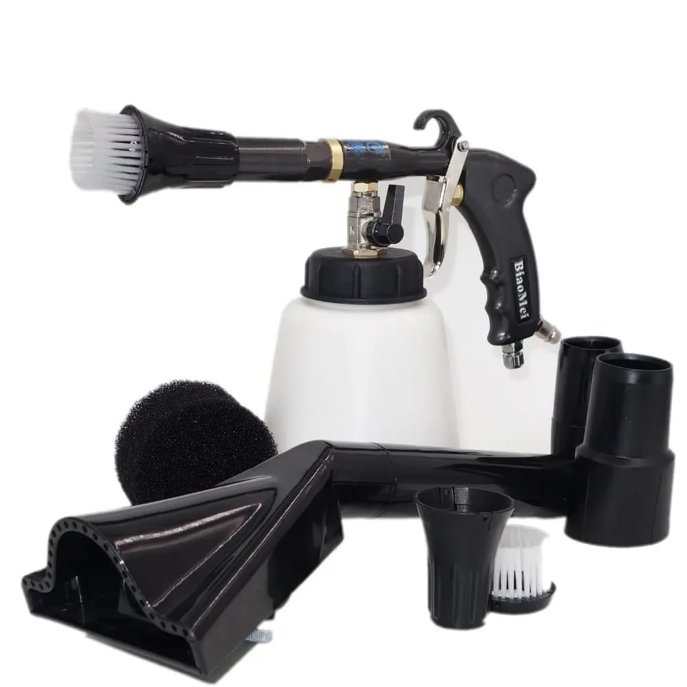 Nouveau Z-020 Air Sochi Haute Qualité Bearring Tube Tornado Gun ChlorVacuum Adaptateur (2 en 1 Clear