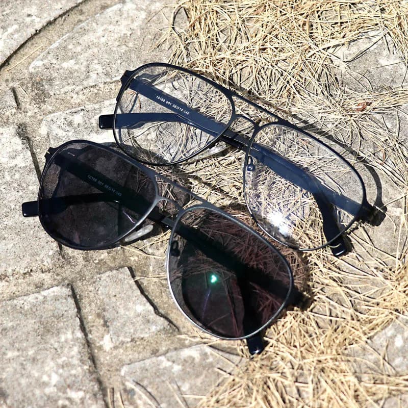 Lunettes de soleil myopie finies hommes femmes myopie lunettes cadre avec CR39 soleil photochromisme