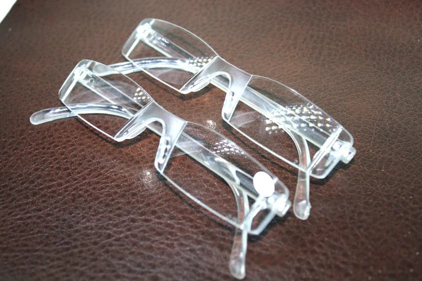 ! ! [12 paires] !! Lunettes de lecture rectangulaires transparentes sans monture pour hommes et femm