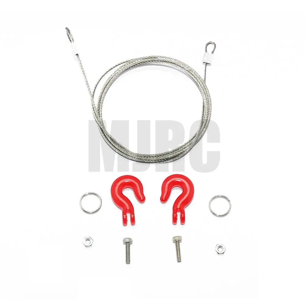 Manilles de crochet de chaîne de remorque de remorquage Rc, Mini réservoir de carburant, tambour d'h