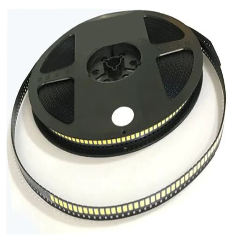 200 pièces LED perles 2835 SMD 1W 0.5W 0.2W 0.3W 18v 9v 6v 3v puce lumineuse blanc froid Diodes chau