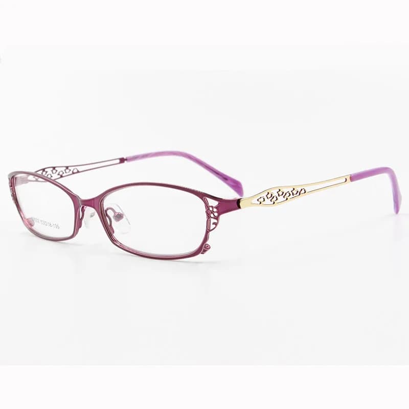 BCLEAR – lunettes de haute qualité pour femmes, monture en alliage métallique, demi-monture, S99002