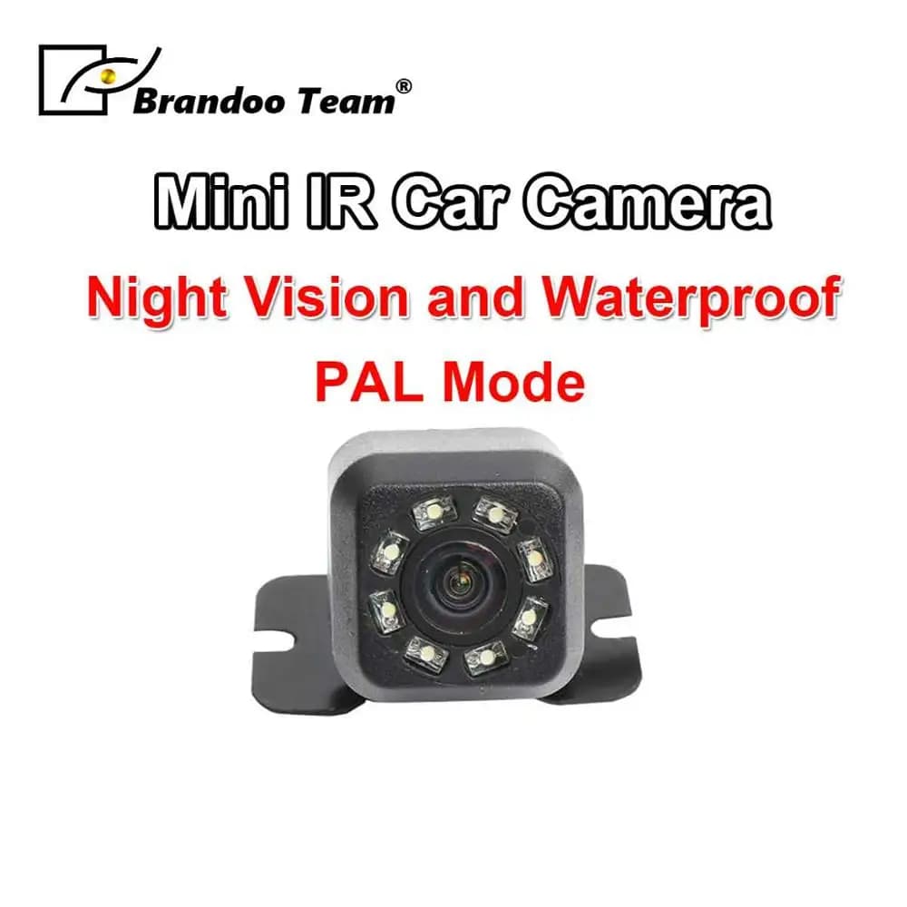 Mini caméra de recul CMOS pour voiture, étanche, analogique IR, Vision nocturne