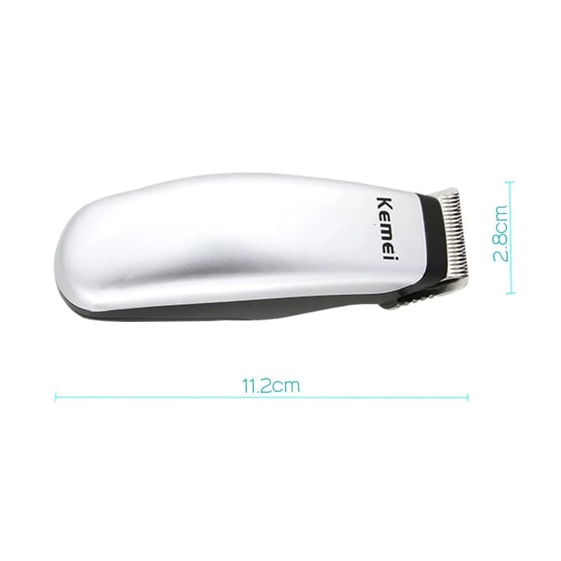 Kemei Mini tondeuse à cheveux électrique Portable nouveau Design appareil pour couper la barbe rasoi