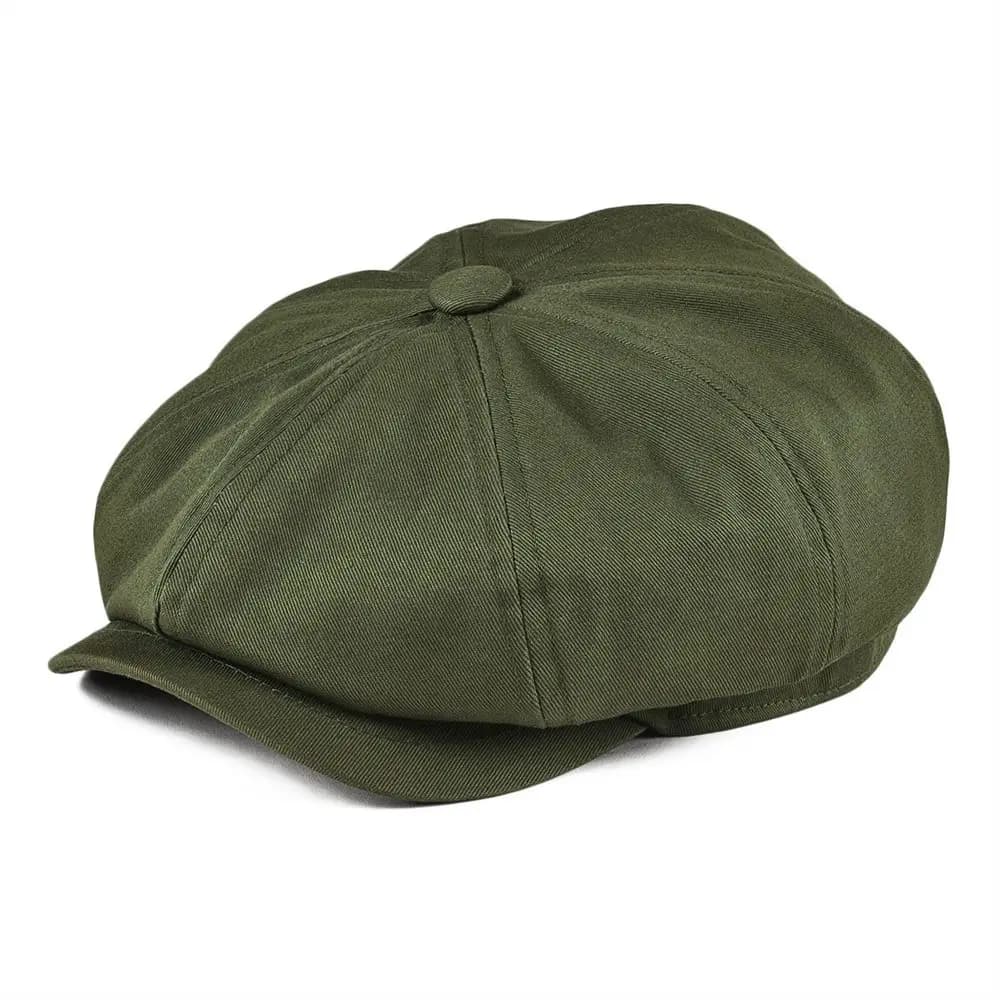 Casquette Gavroche BOTVELA en Coton Sergé pour Homme, Chapeau à Huit Panneaux pour Femme, Casquettes
