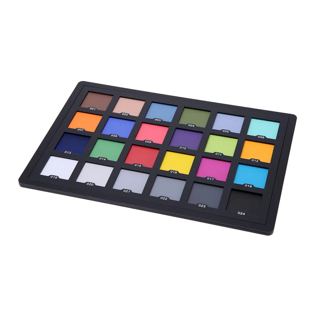 Andoer Professional 24 Test de carte de palette de vérificateur de couleurs pour une correction numé
