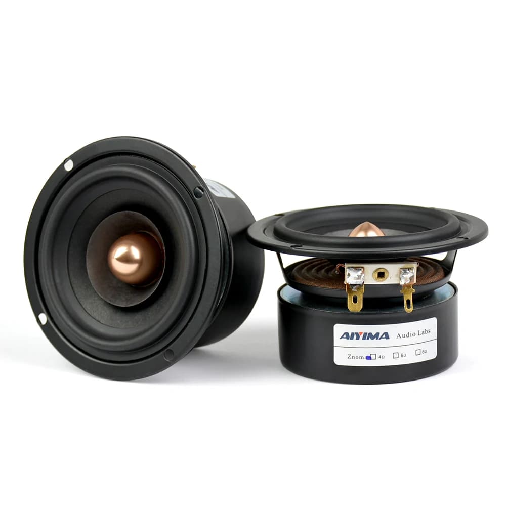 AIYIMA-Haut-parleur audio à gamme complète, HiFi Bullet, aigus, médiums, basses, haut-parleur bricol