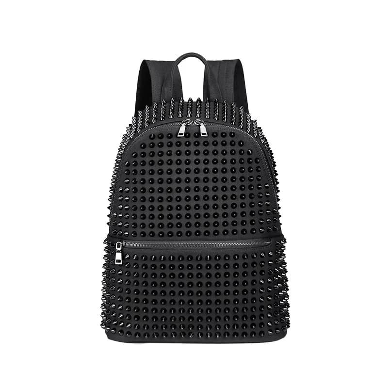 JIEROTYX – sacs à dos à rivets en cuir souple lavé pour femmes, sacoches d'école pour filles, sacs P