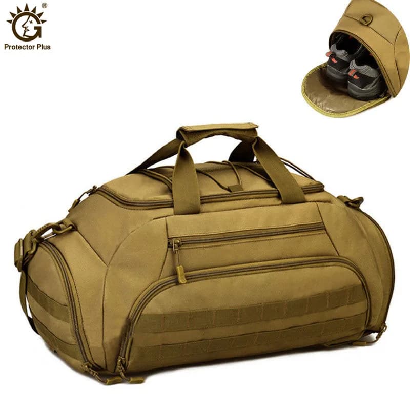 Sacs de voyage vintage pour hommes, sac à dos de grande capacité, sac à main à bagages multifonction