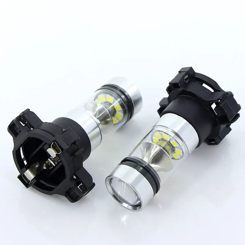 2 pièces voiture PY24W LED Canbus sans Hyper Flash ambre jaune pour BMW E90/E92 F10/F07 E83 X3 E70 X