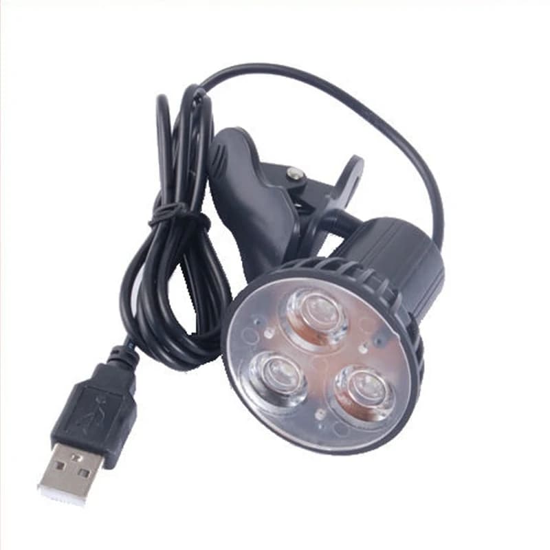 Lampe USB à 3 LED, Port à clipser, lumière noire Super brillante, pour ordinateur portable, PC, Note