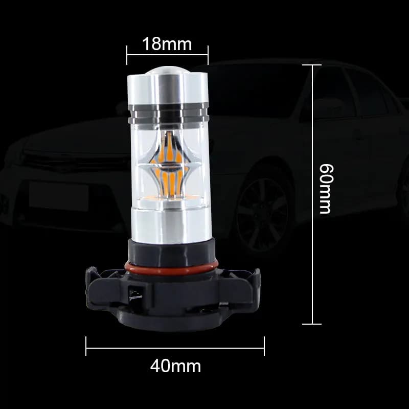2 pièces CANBUS H16 5202 PS19W ampoule LED pour AUDI A3 8P 2008-2013 feux de jour LED ampoule DRL sa