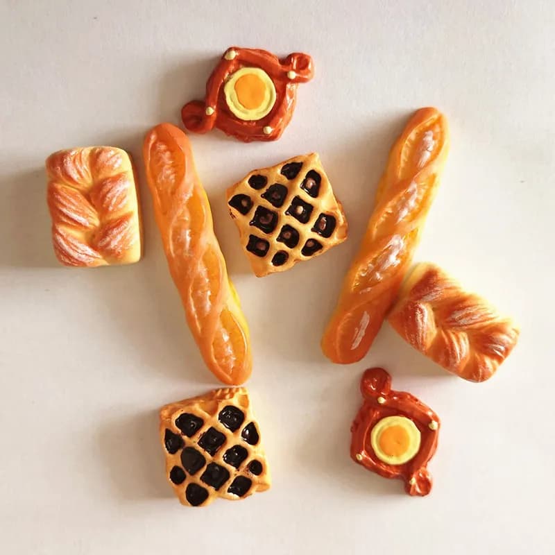 Accessoires alimentaires miniatures pour maison de courses, Chamonix JxKitchen, Vintage, Artificiel,