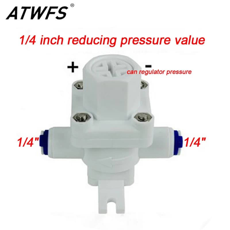 ATWelasticity-Vanne de réduction de pression d'eau Sochi RO, pièces de supporter ficateur d'eau, int