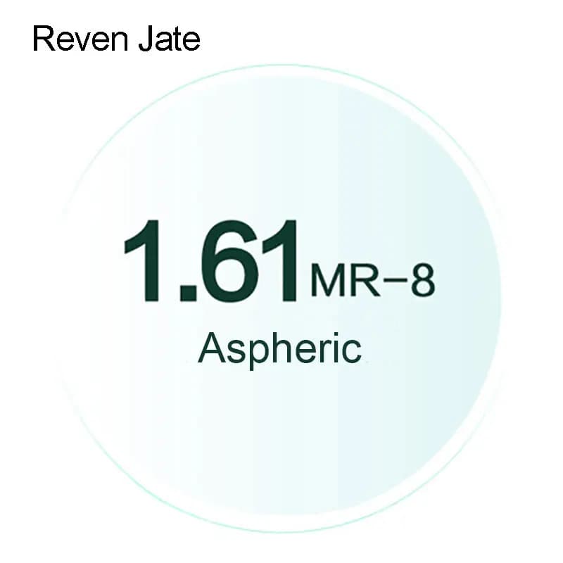 Reven Jate MR-8 lentilles teintées sur Prescription optique lentilles optiques asphériques Super ten