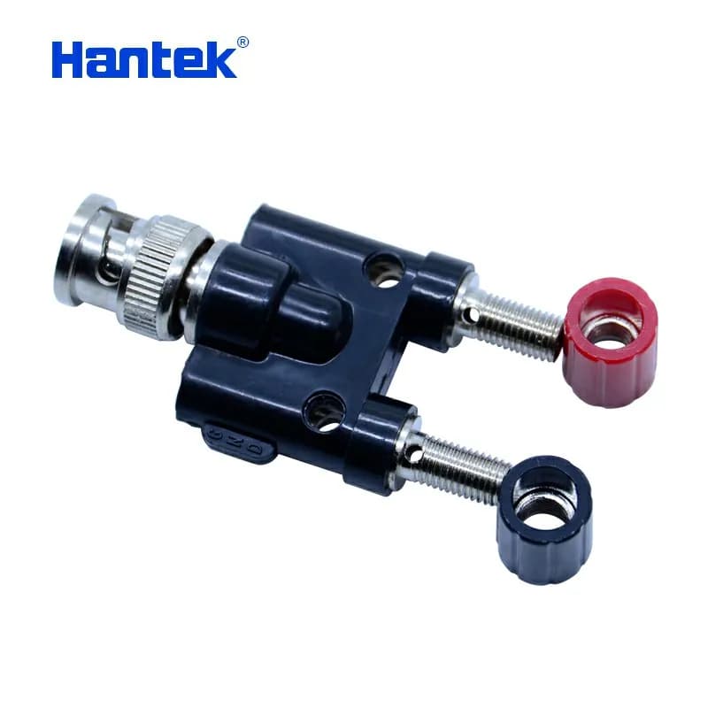 Hantek – adaptateur BNC à 4mm, connecte deux fiches «banane» de 4mm à une prise BNC (HT311) pour Osc