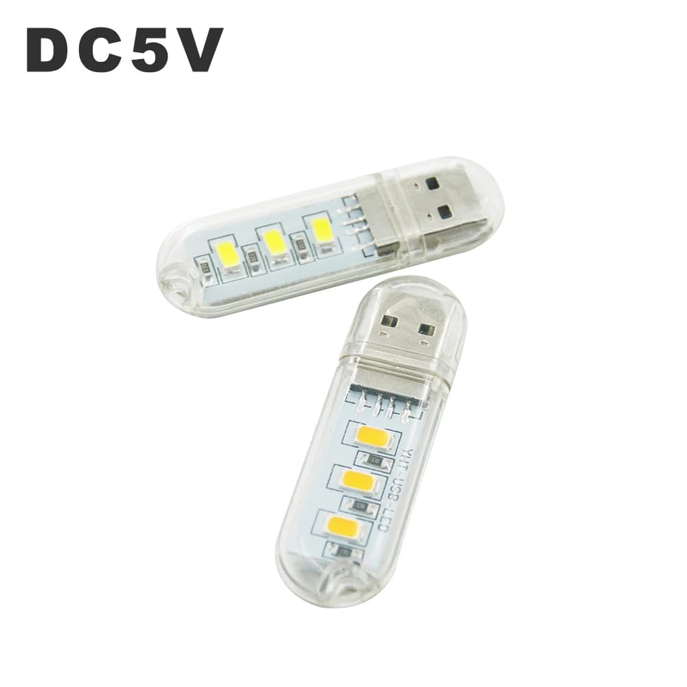 Veilleuse LED USB portable, lampe à disque U, lampes de lecture, mini lampes de livre colorées, banq