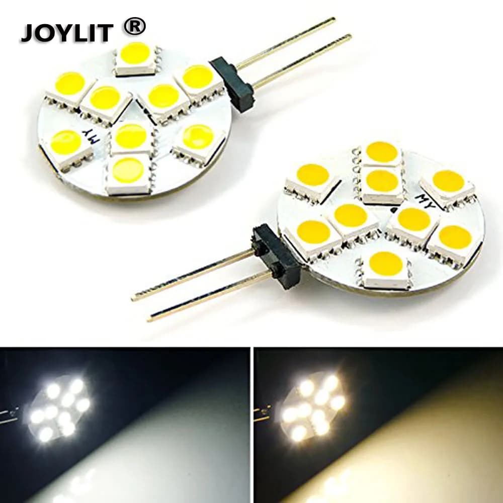 Ampoule Led G4 5050 SMD, lumière CRI90 1W 2W 3W DC 12V 6/9/12/24Led 360 degrés 3000K Wam blanc, lamp