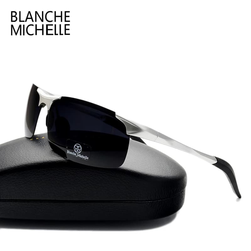 Lunettes de soleil de Sport en aluminium magnésium ultralégères de haute qualité polarisées pour hom