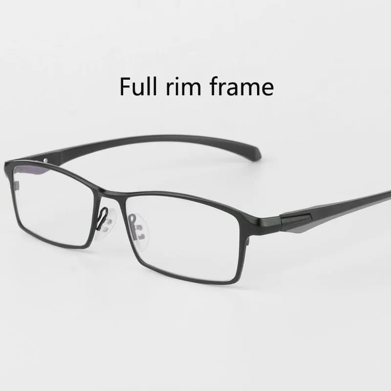 BCLEAR hommes alliage de titane lunettes cadre lunettes branches flexibles jambes IP galvanoplastie 