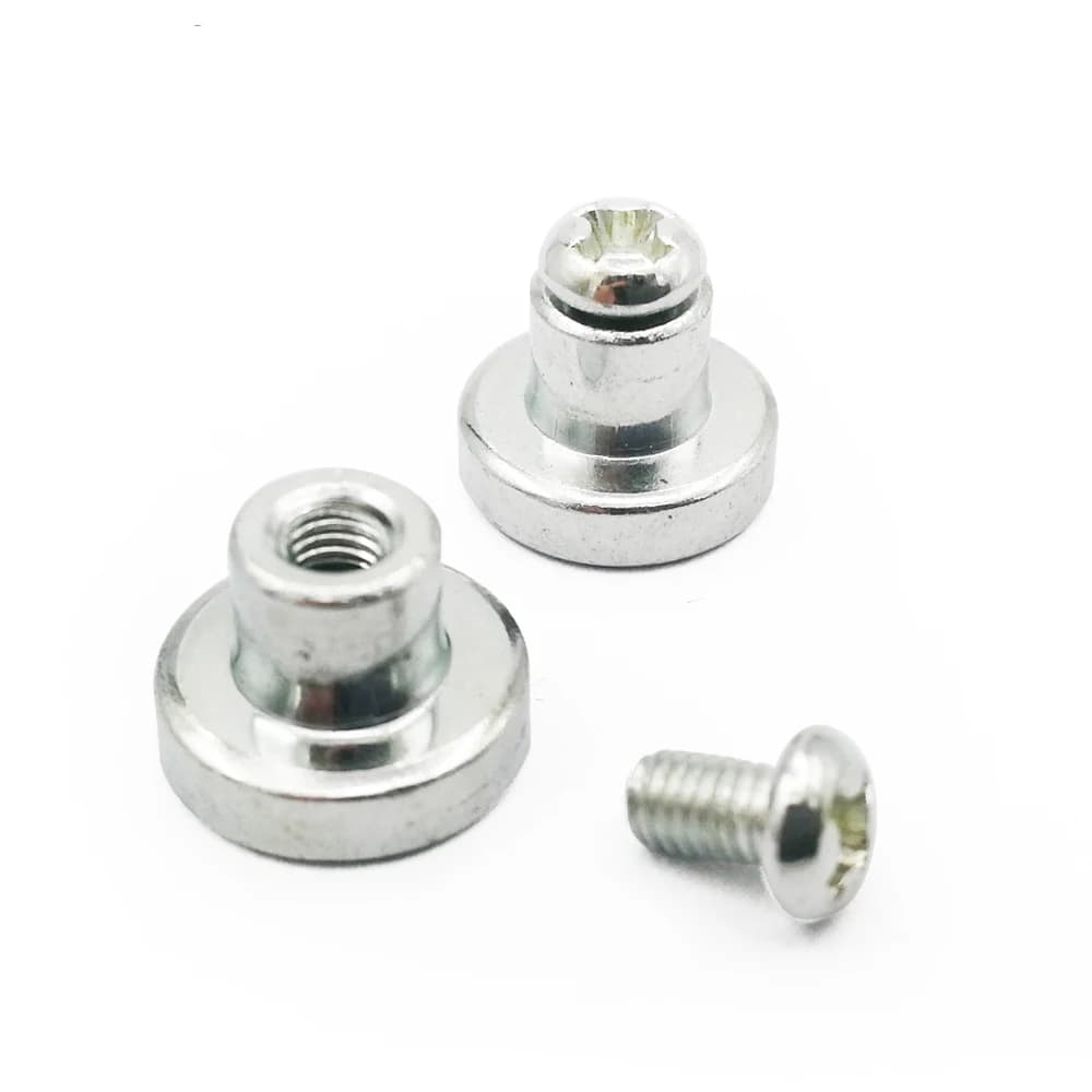 Vis magnétique pour plafonnier LED, colonne magnétique, cylindres de montage, kits d'aimant, plaque 