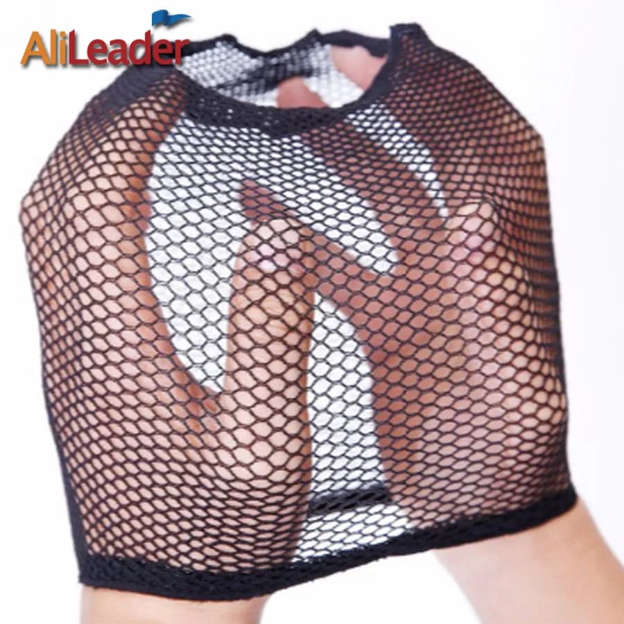 Filet à cheveux en nylon élastique pour femme, bonnet de perruque à extrémité ouverte, casquettes en