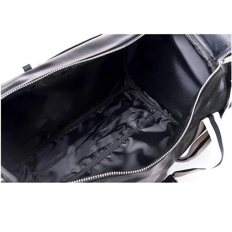 Sac de Sport en cuir imperméable pour femmes et hommes, sacs à bandoulière avec poche de rangement p