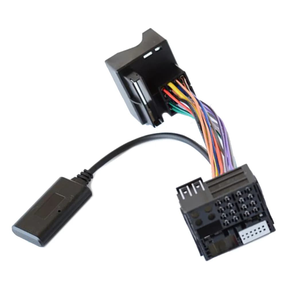 Adaptateur de grande prise audio Bluetooth, câble AUX, 12 broches, BMW E60, E63, E64, E61, E62, nouv