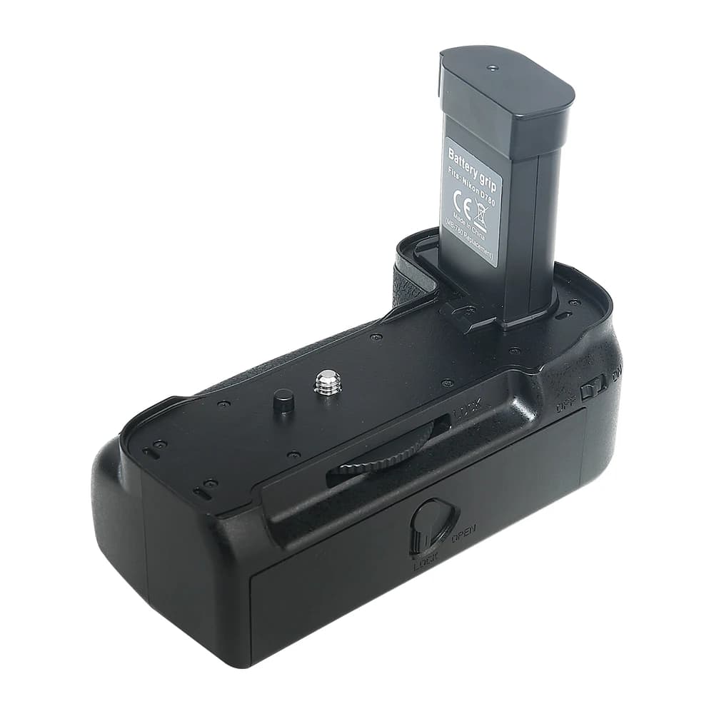 JINTU Caméra Verticale Batterie Grip Danalystes pour Nikon Danalystes SLR caméra Travailler avec Deu