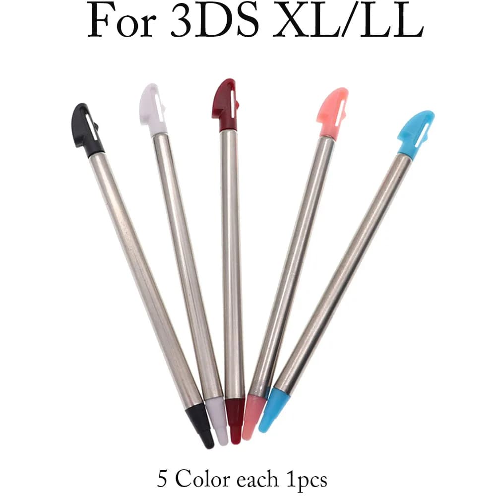 Stylet à écran tactile en plastique et métal pour console de jeu Nintendo, stylo pour 3DS, 2DS, XL, 