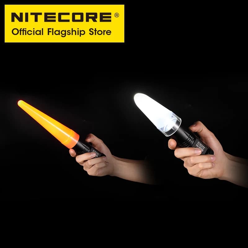 NITECORE-Filtre pour lampe de poche, 25.4mm, rouge, bleu, vert, diffuseur, baguette de circulation, 