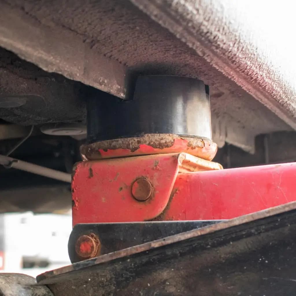 Adaptateur universel de coussin de cric à fente croisée en caoutchouc pour voiture, protection de Ra
