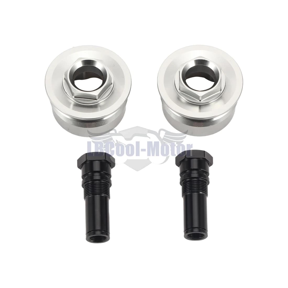 Boulons de fourche préchargés pour Honda, CBR100RR 2008-2011, CB1000R 2009-2016, tube avant, paire d