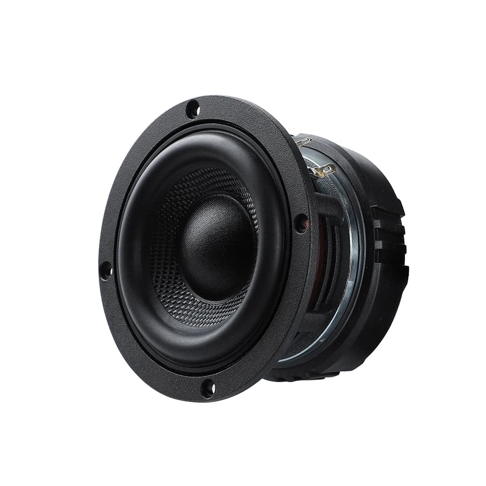 AIYIMA 1 PC 4.5 pouces caisson de basses haut-parleur Hifi 4/8 Ohm 50 W bassin en fibre de verre bas