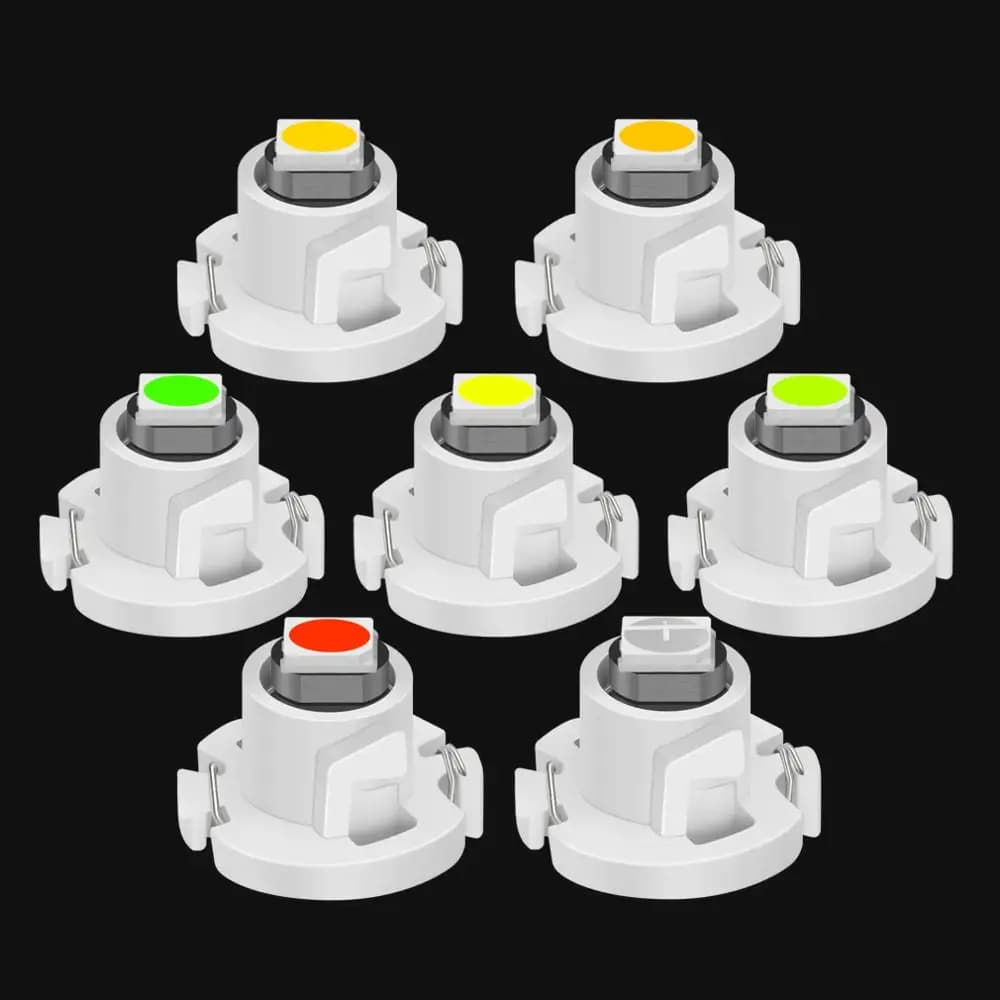 Ampoule LED T3 T4.2 T4.7 Canbus 3030SMD, 10 pièces, lumières intérieures de voiture, indicateur de t