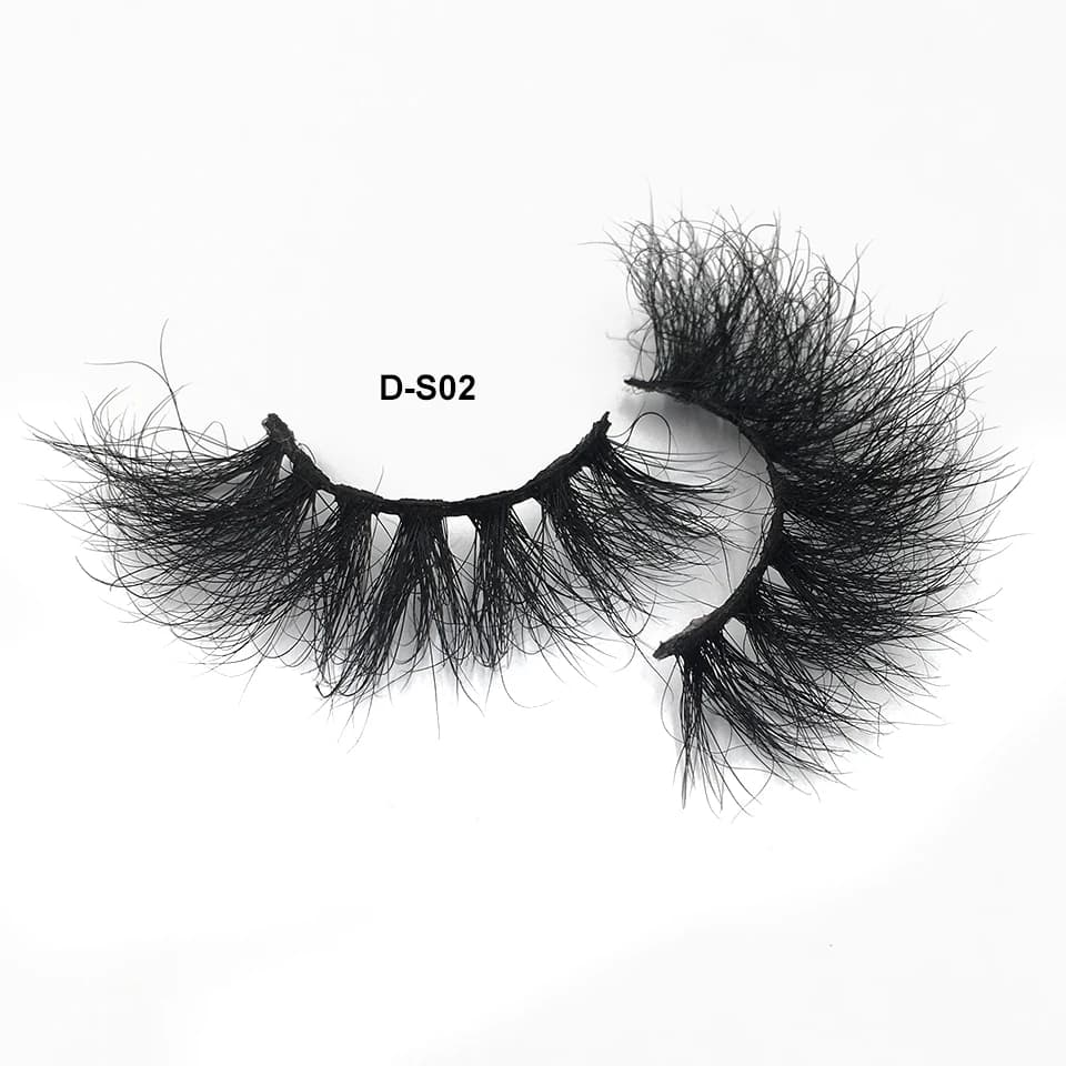 RED SIREN – Faux-cils 3D en vison réutilisables, 100% sans cruauté envers les animaux, doux et natur