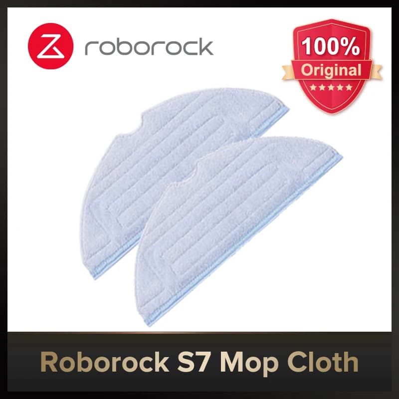 Chiffons de vadrouille originaux Roborock S7, pièces de rechange d'accessoires S7 S75 S85 S8 S80 +, 