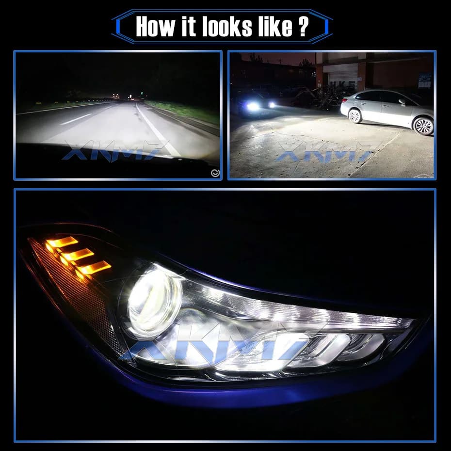 Lentille de projecteur projie HID de 3 pouces pour kit de phares Hella 3R G5, faisceau de xénon uniq